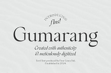 Gumarang - Serif Font