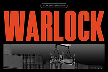 Warlock - Condensed Font