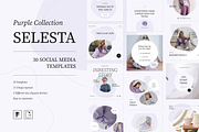 Selesta Social Media Bundle, a Social Media Template by Welovegraphics (Thumbnail 5 of 25)