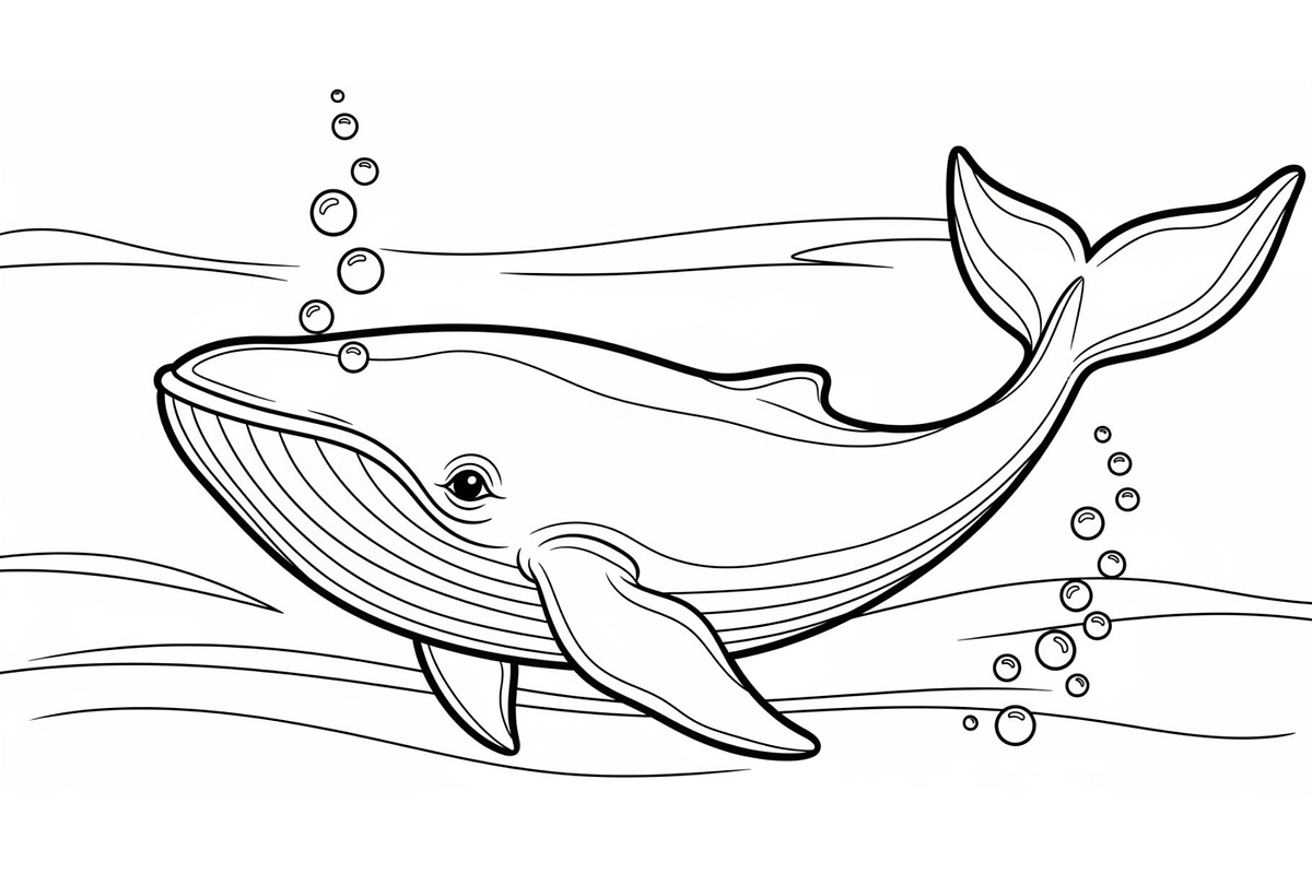 Whale Line Art Vector Bundle, an Illustration by yasushie (Photo 51 of 51)