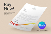 Letterhead, a Stationery Template by DesignDevisers (Thumbnail 5 of 10)
