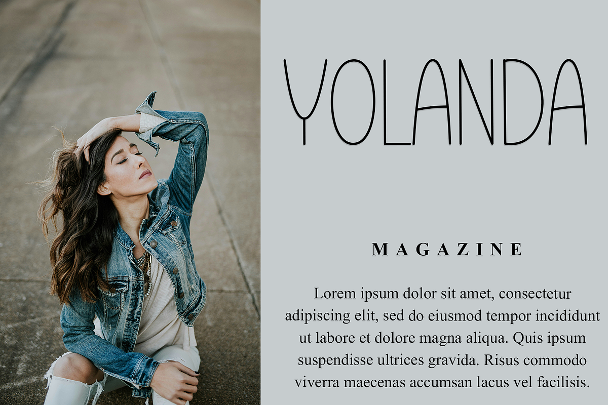 Dinamica, a Font by FreshTypeINK (Photo 4 of 8)