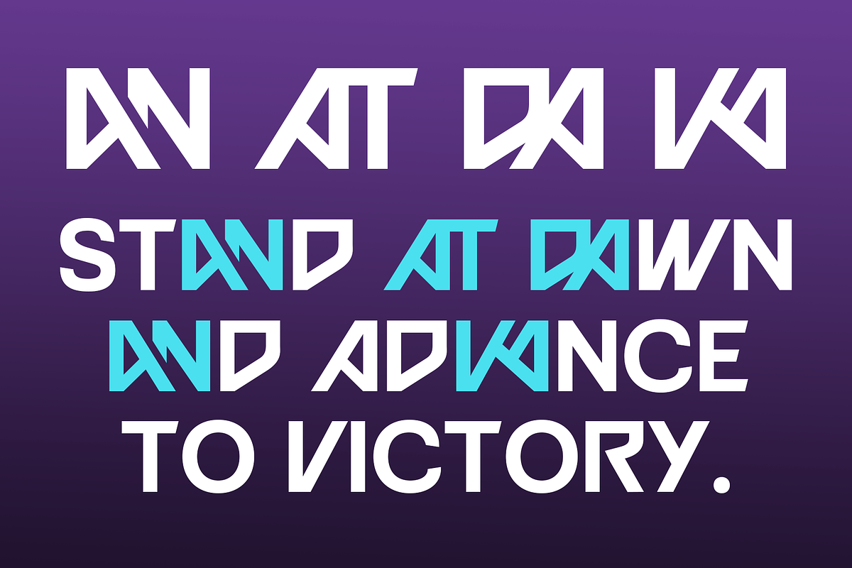 Valdya – Cyber Sport Title Font, a Sans Serif Font by Drizy (Photo 5 of 8)