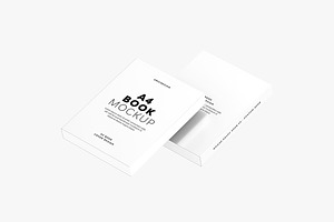 A4 Book Mockup