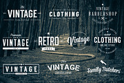 Vintage Logo Bundle, a Branding & Logo Template by Jack Gosbell (Thumbnail 2 of 4)