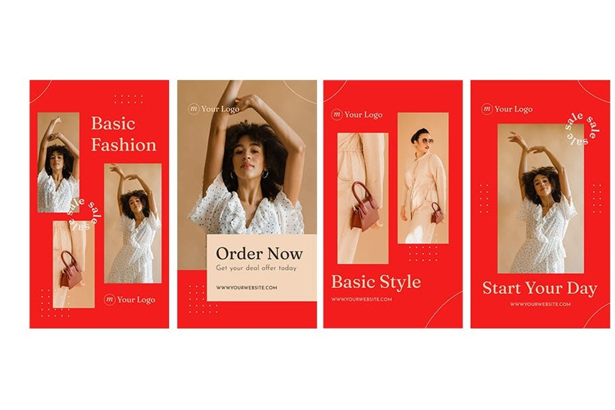 Fashion Instagram Story Pack, a Social Media Template by FDR Studio (Photo 2 of 2)