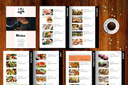 Restaurant Menu Template, a Brochure Template by AIW SOLUTIONS (Thumbnail 1 of 6)