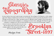 Aholya - Display Font, a Blackletter Font by TypeClassHeroes (Thumbnail 4 of 10)