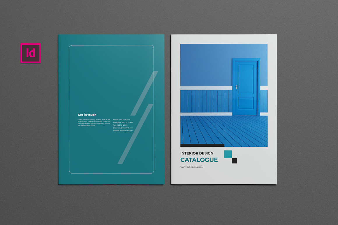 Interior Design Catalog by New Lines  Creative Market