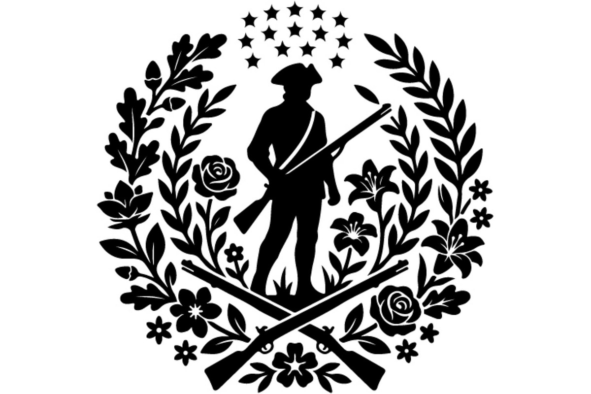 Patriotic Military Emblem Vintage, an Object Graphic by Gfx_Store (Photo 2 of 16)