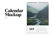 Calendar Mockup, a Graphic by rebrandy (Thumbnail 1 of 8)