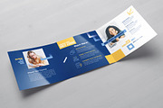 Education Square Trifold Brochure, a Brochure Template by Designsoul14 (Thumbnail 3 of 5)