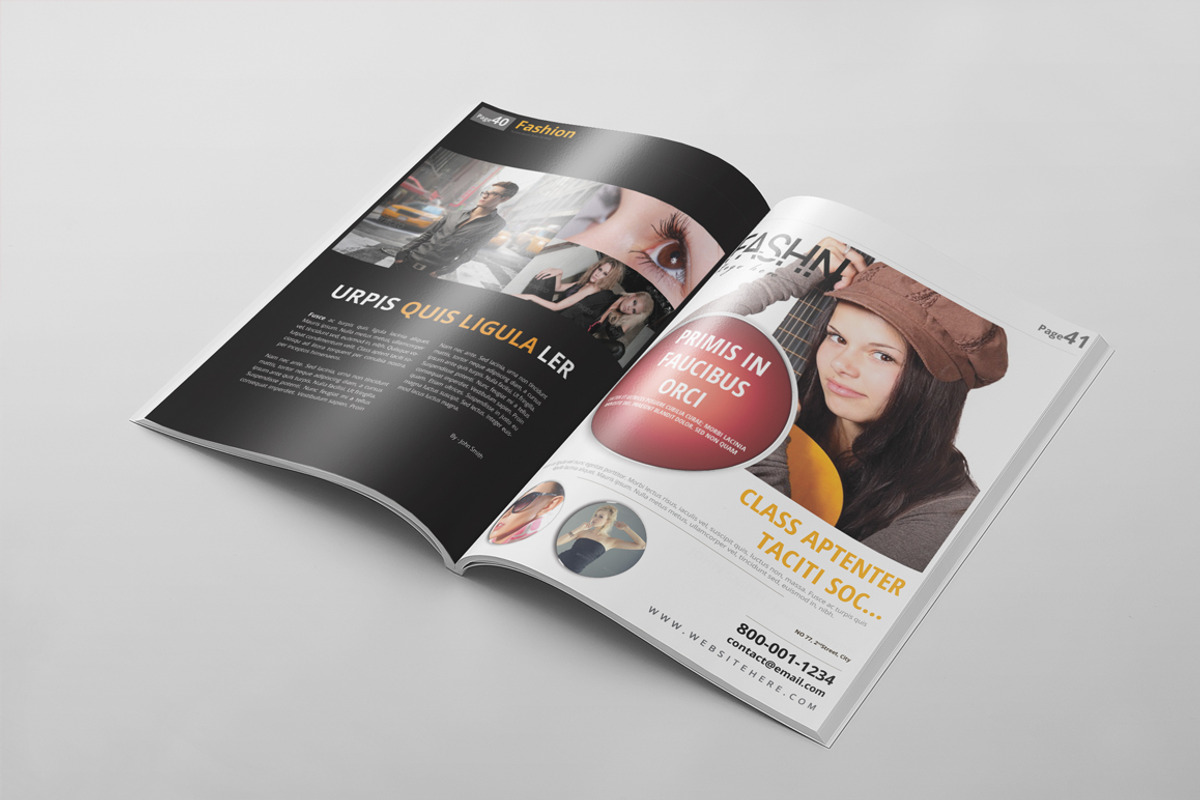 Magazine Template 40, a Magazine Template by pmvch (Photo 12 of 30)
