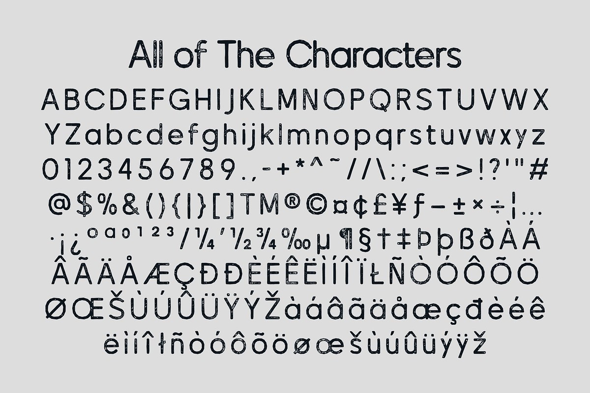 CS Gisborne Stamp, a Sans Serif Font by Craft Supply Co. (Photo 8 of 8)