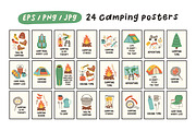 Camping Clipart, an Object Illustration by spirka.art (Thumbnail 5 of 8)