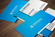 Corporate Business Card CM108, a Business Card Template by annozio (Thumbnail 1 of 4)