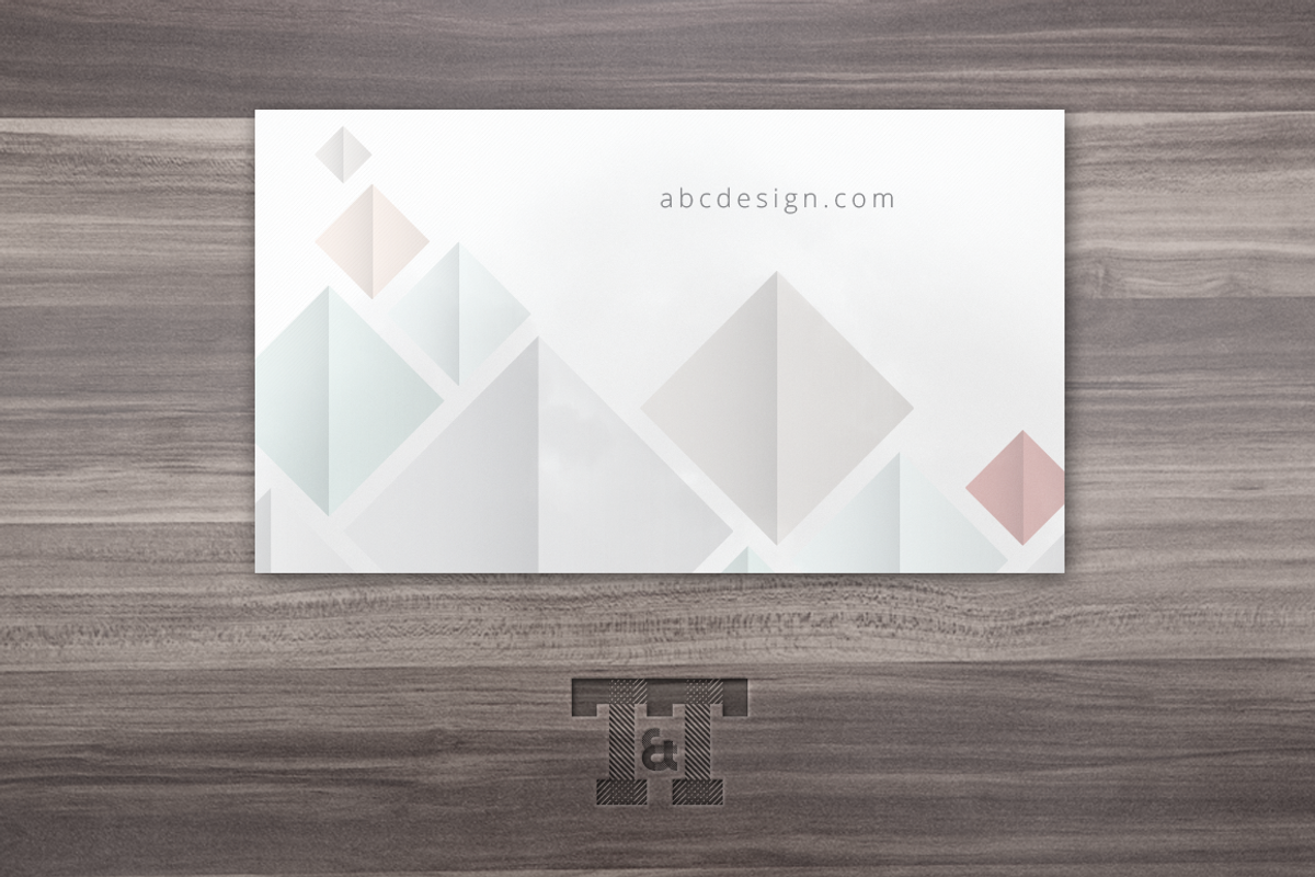 Abstract Business Card, a Business Card Template by Twilight & Twine (Photo 3 of 3)