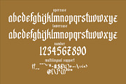 Calathea Blackletter Font, a Blackletter Font by dansdesign (Thumbnail 4 of 6)