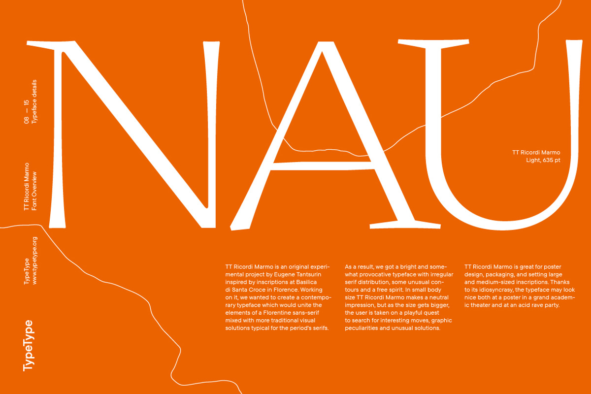 TT Ricordi Marmo, a Serif Font by TypeType (Photo 8 of 15)