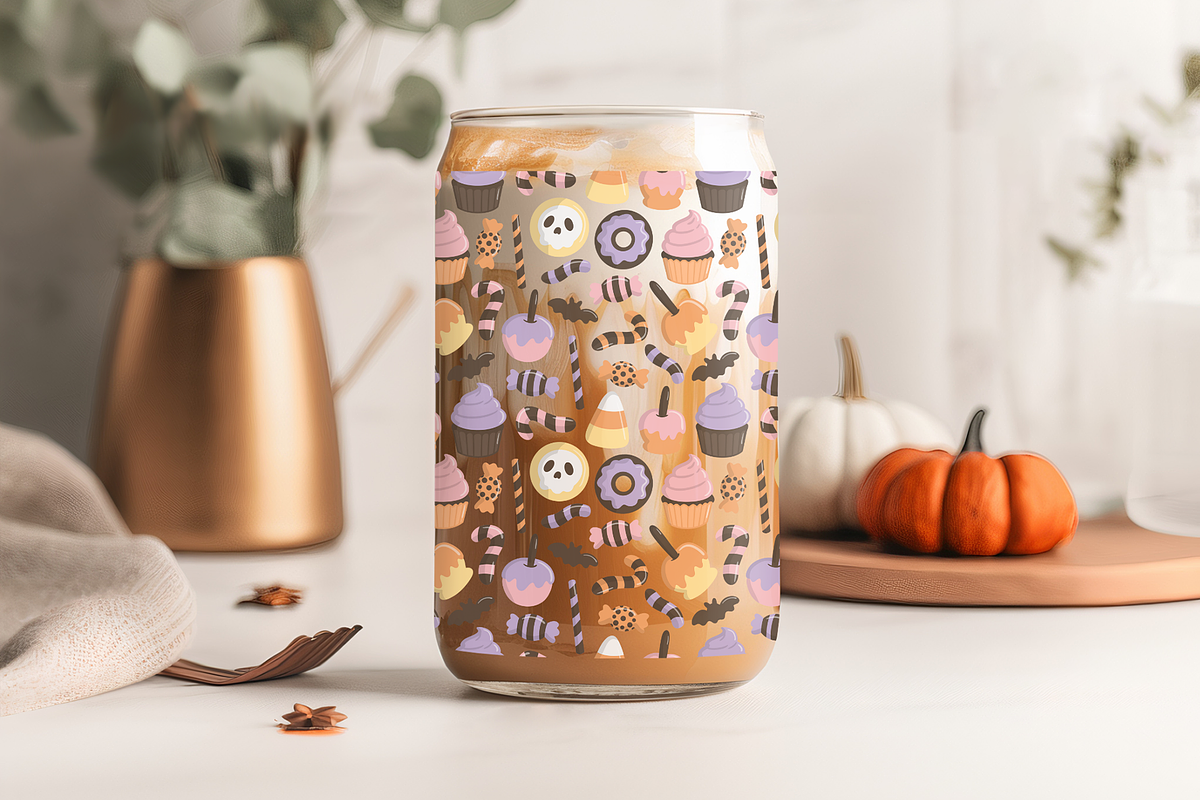 Halloween Sweets Clipart Pattern Set, a Seasonal Illustration by Printable Pretty Studio (Photo 9 of 11)