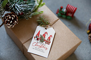 Christmas Gift Tag Mockup, a Product Mockup by ILoveMockupDesign (Thumbnail 4 of 8)