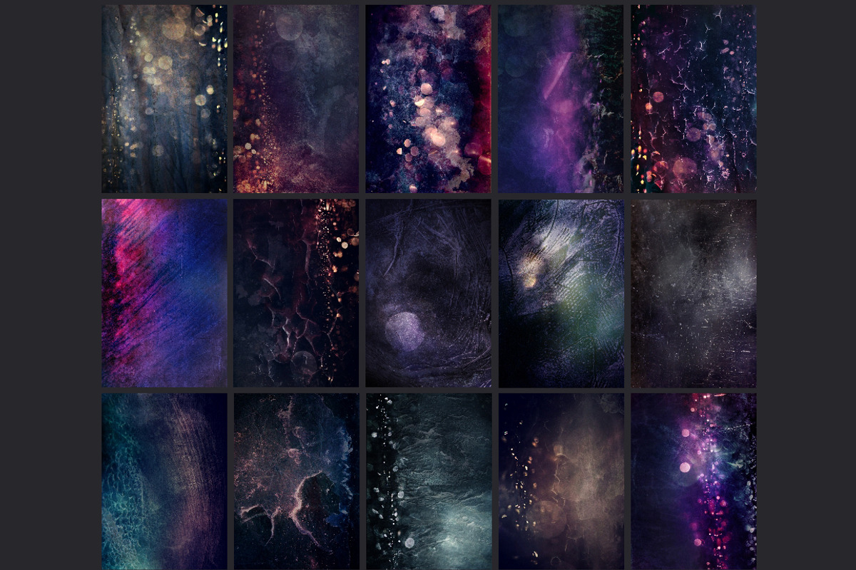 10 Textures - Starry Night 1 preview 2