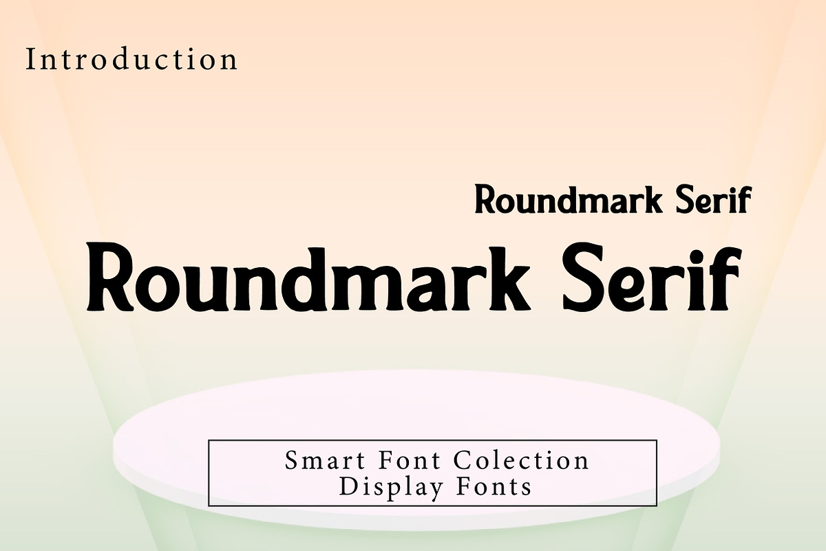 Roundmark Serif, a Serif Font by Wow Magic (Photo 1 of 3)