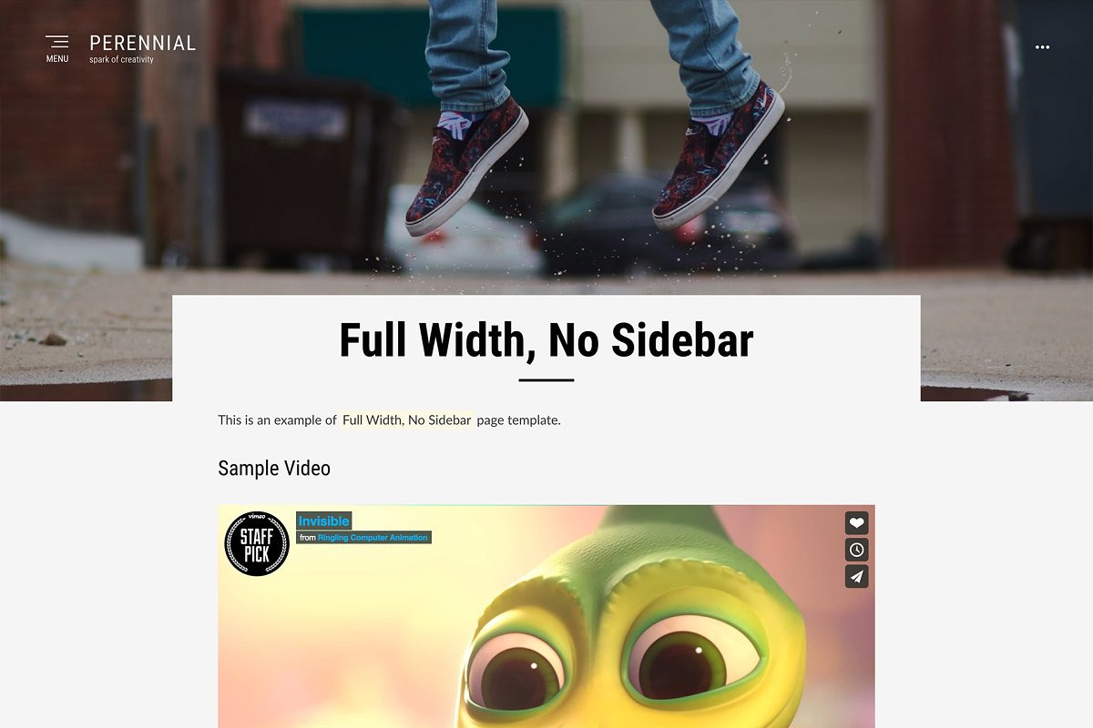 Perennial - WordPress Blog Theme, a WordPress Template by DesignOrbital (Photo 4 of 4)