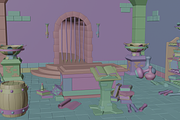 Medieval Tomb 3D Scene, a Scene 3D Model by Dudukbersama (Thumbnail 3 of 3)