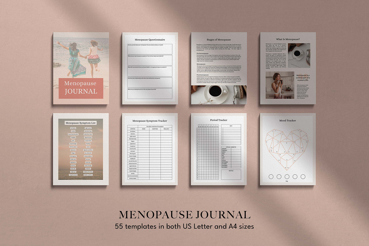 Menopause Toolkit Canva Templates, a Templates & Theme by Miri Campbell (Photo 5 of 10)
