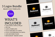 Delicious Restaurant Logo Design, a Branding & Logo Template by Mishek Munene (Thumbnail 2 of 9)