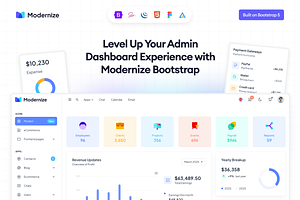 Modernize Bootstrap Admin Dashboard