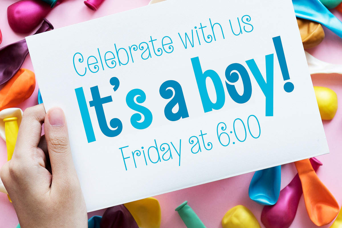 Ovoda - an elegant, playful font! preview 2