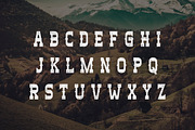 Brigand Typeface, a Slab Serif Font by Tugcu Design Co. (Thumbnail 2 of 4)