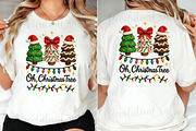 Yarn Crochet Oh Christmas Tree PNG, an Illustration by OK Design (Thumbnail 4 of 4)