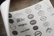 102 Retro Badges, Labels and Crests, a Branding & Logo Template by Graphicdome (Thumbnail 3 of 5)