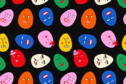 Funny Easter Patterns, a Pattern Graphic by Art's and patterns (Thumbnail 10 of 11)