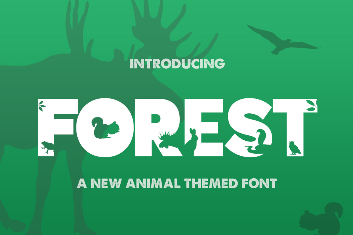 The Forest Font