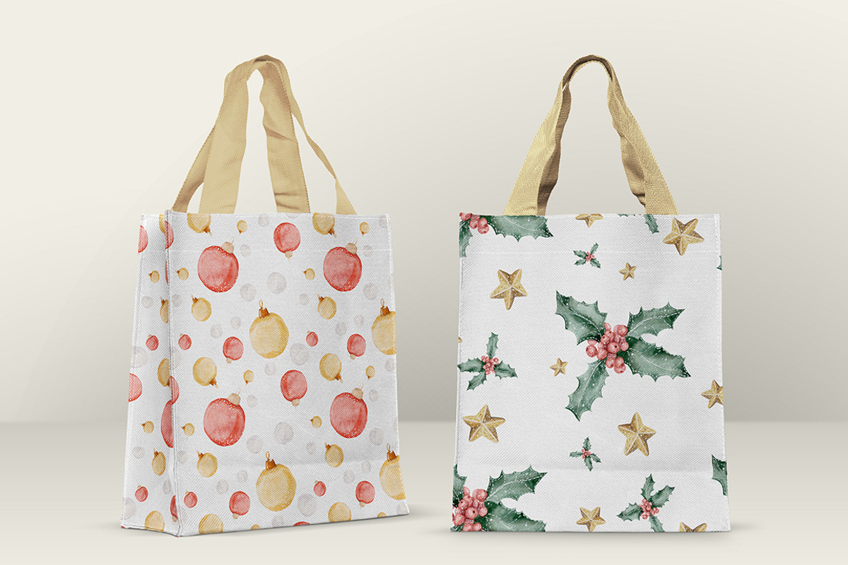 Antarctic Christmas Watercolor Set, a Decorative Illustration by Sha1nee (Photo 7 of 7)