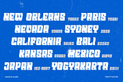 Heavy Plavon Font, a Sans Serif Font by Rasiorise Studio (Thumbnail 11 of 12)