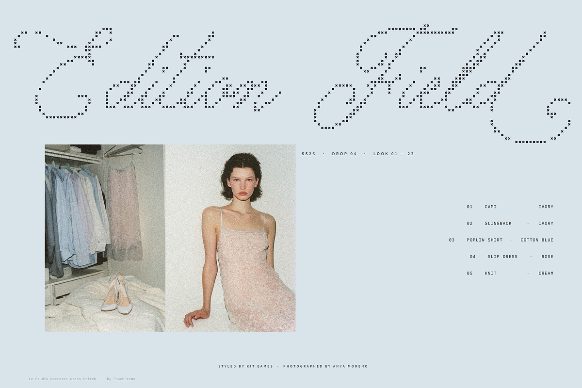 Le Studio Nocturne // Nostalgic Set, a Handwritten Font by PeachCreme (Photo 3 of 17)