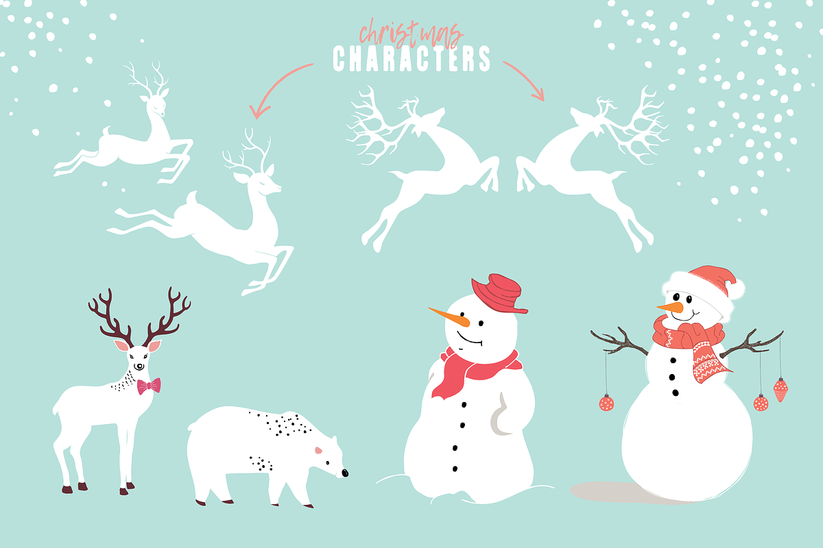 Christmas Designs : Snowy White, a Decorative Illustration by Sameeu's (Photo 3 of 5)