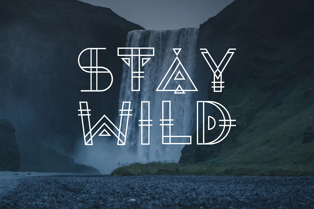 Wild Wood Font + Extras, a Font by GraphicsByKassy (Photo 5 of 11)