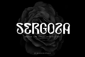 Sergoza - Minimal Font