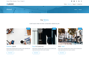 Classic - Minimal HTML5 Template, a HTML Template by ColorsThemes (Thumbnail 3 of 3)