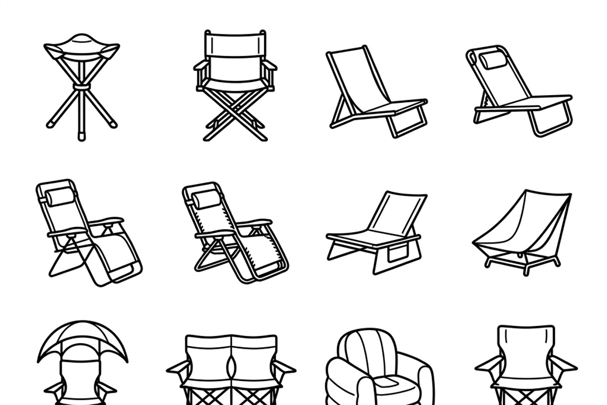 420 Fishing Adventure Vector Icons, an Outline Icon by adenpinkstore (Photo 3 of 11)