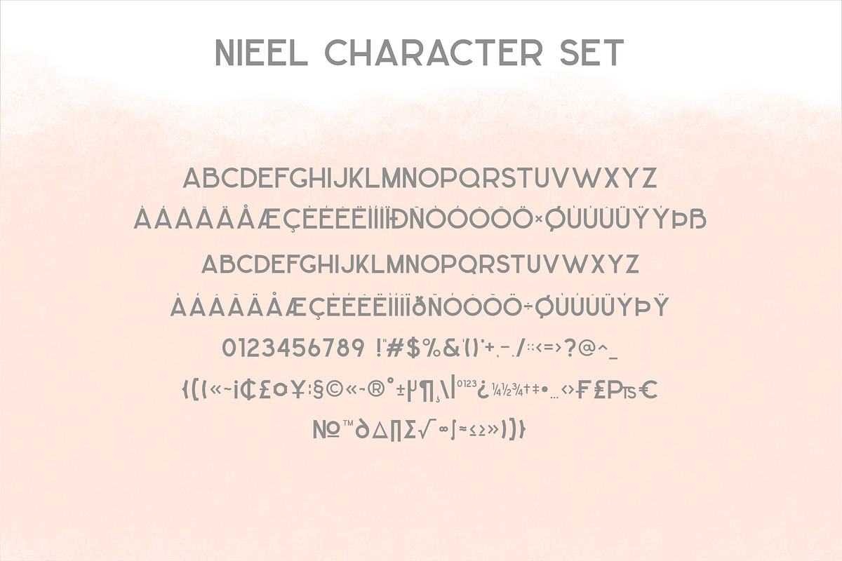 NIEEL, a Sans Serif Font by Khoir (Photo 9 of 13)