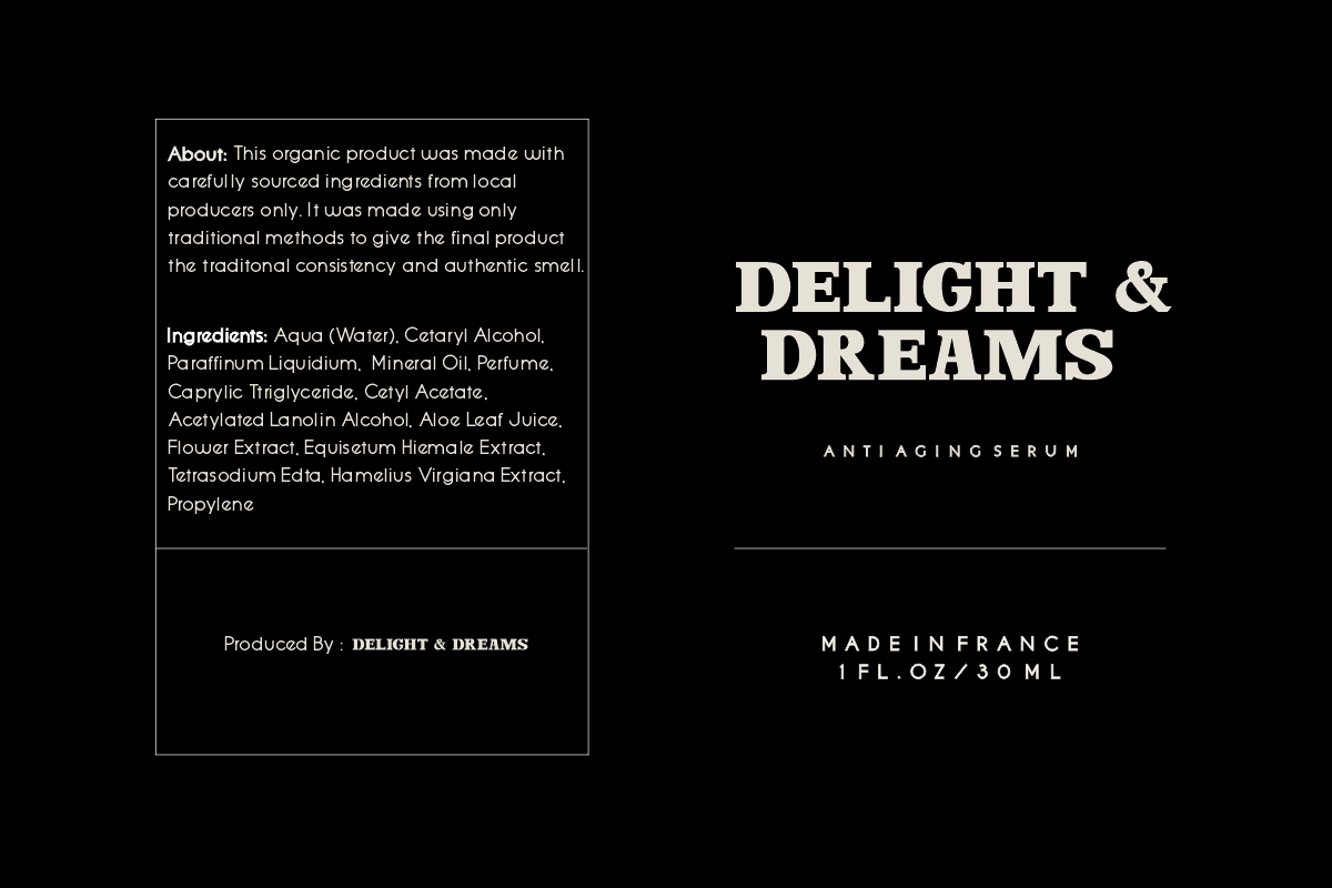 Dominant Youth – Display Serif, a Serif Font by Fikryal Studio (Photo 3 of 8)