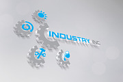 Industry Logo Template, a Branding & Logo Template by Designoo (Thumbnail 4 of 6)