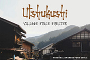 Hotsuka - Japanese Brush Font, a Handwritten Font by Voux Studio (Thumbnail 3 of 10)